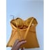 Athleta Twist Up Tankini Top-swimsuit Abbsynian Yellow-NWT-Size 34D/DD