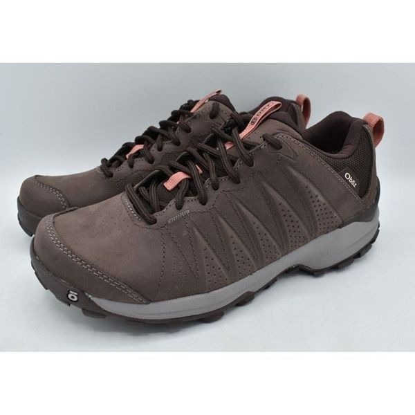 Oboz Footwear Womens Size 8 Sypes Nubuck Leather Waterproof Hiking Shoes 19957