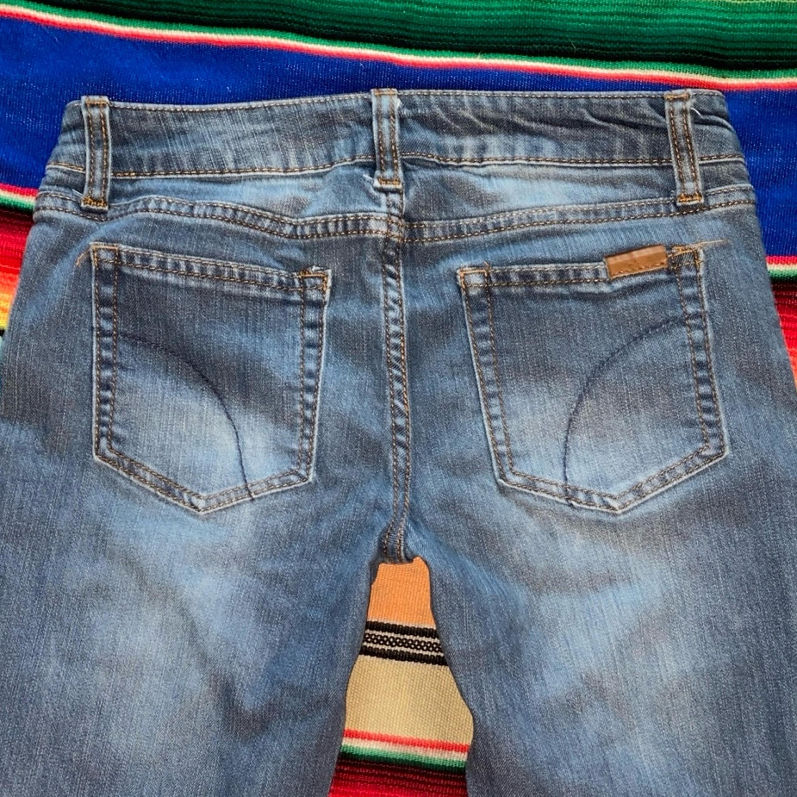 Joe's Jeans Mid/High 7.5" Rise Skinny Stretch Medium Wash 26 x 28 Junior Size 14