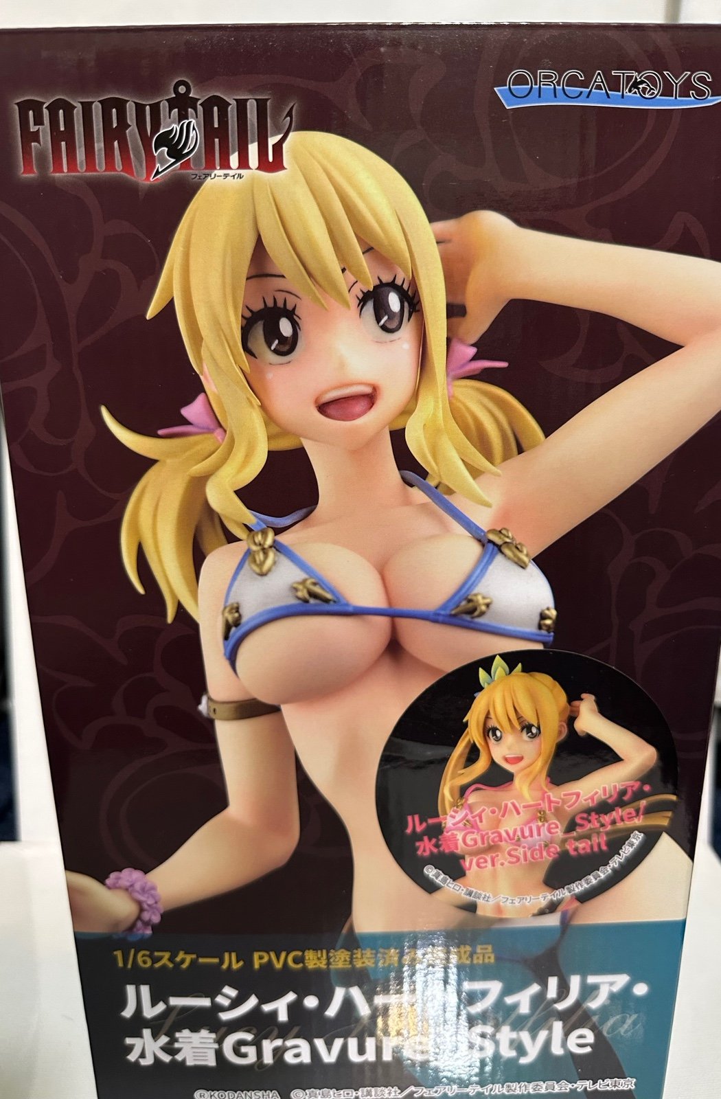 Fairy Tail Orca Toys Lucy Heartfilia 1/6 Gravure Style Swimsuit Side Tail ver.