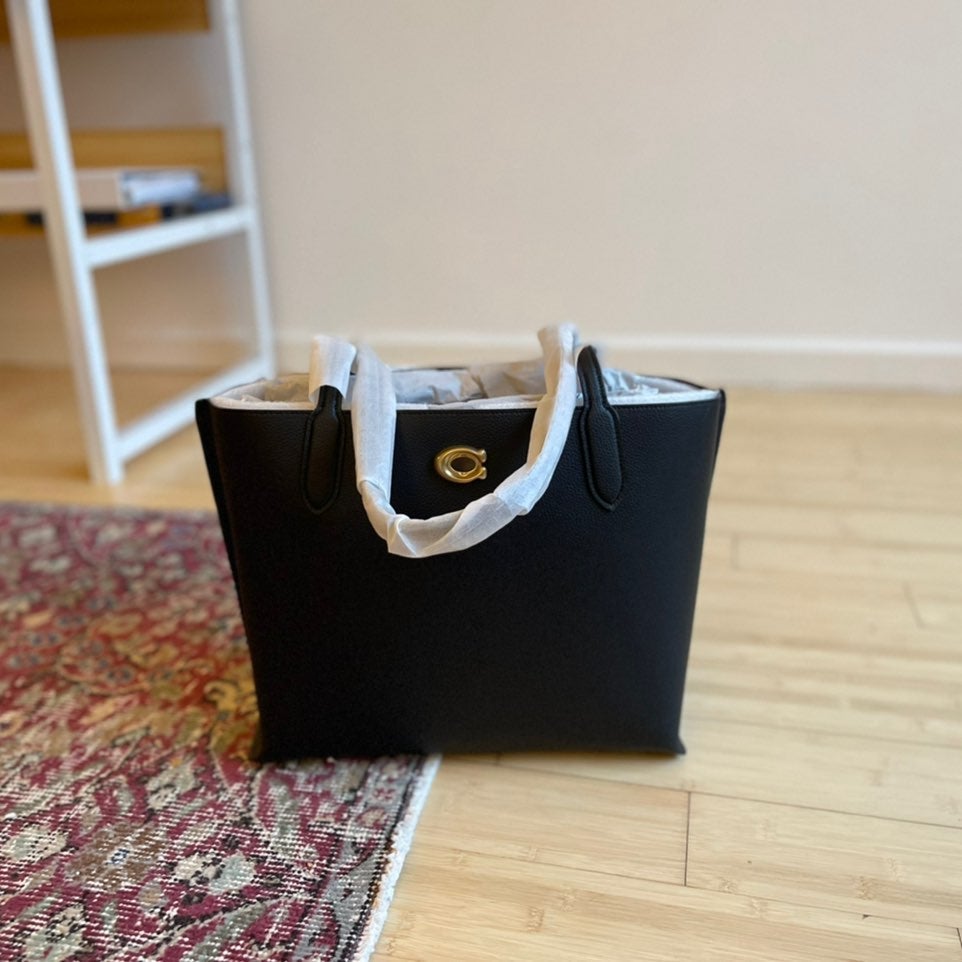 Coach Leather Willow Tote