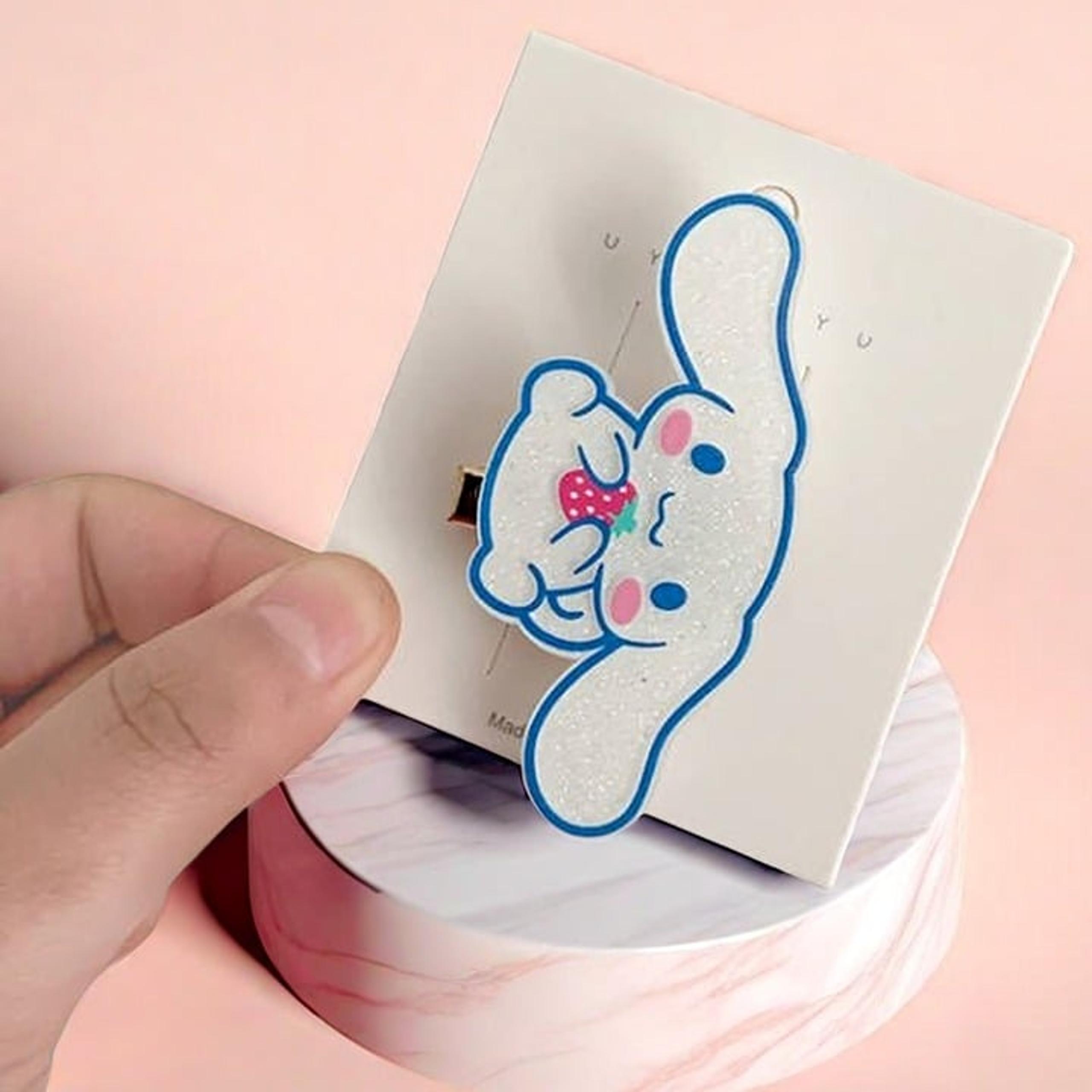 Blinking Sanrio Hairclip - Sanrio Light up Hairclip - Cinnamoroll