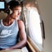 Nike Sportswear® Ace Logo Single Stitch Oceanside Tank in Grey 576605-068 - Ⓛ