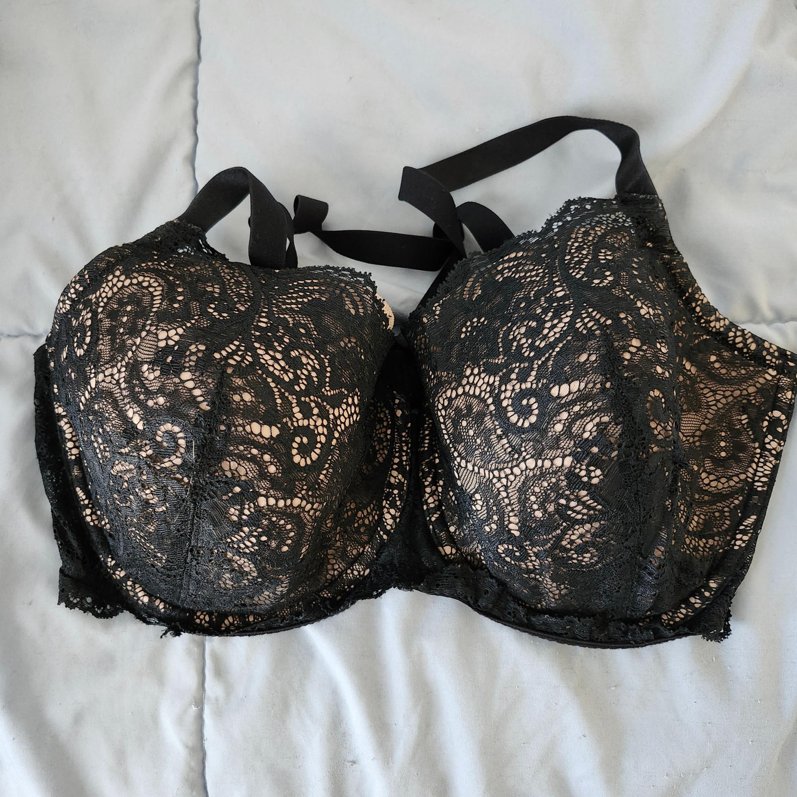 THIRDLOVE 24/7 Black Lace Balconette Bra
