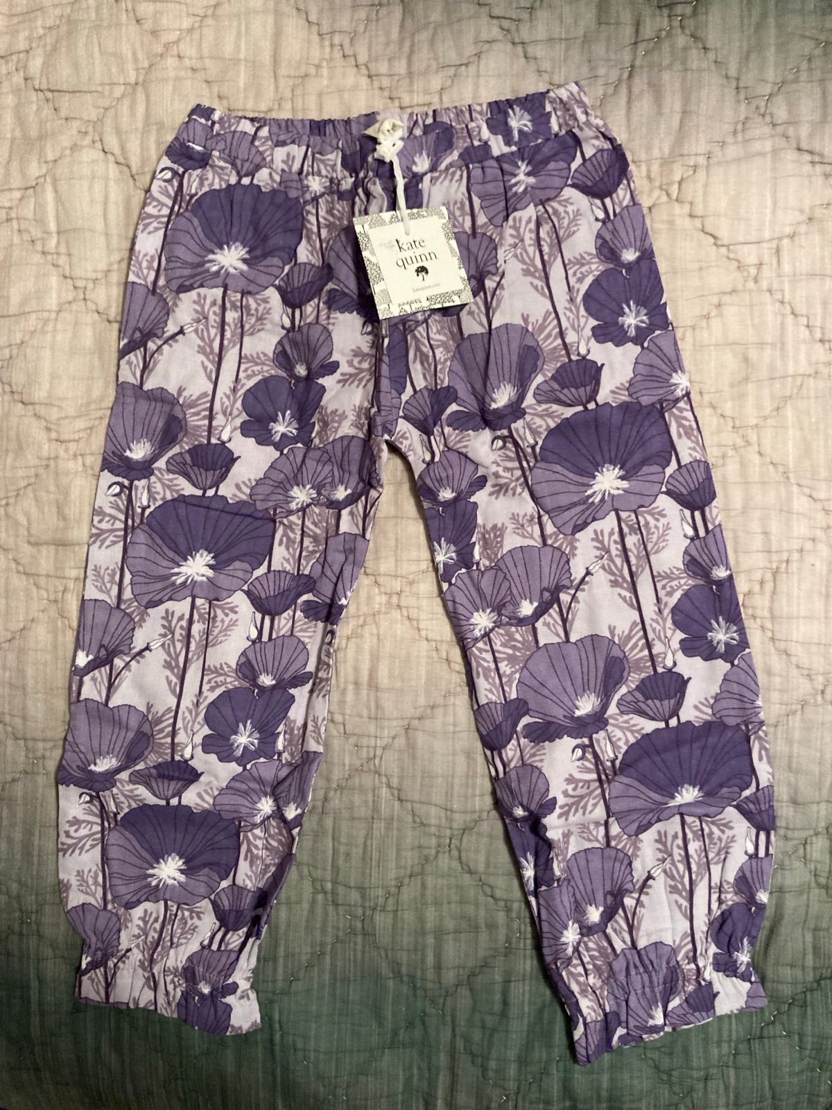 Kate Quinn floral pants