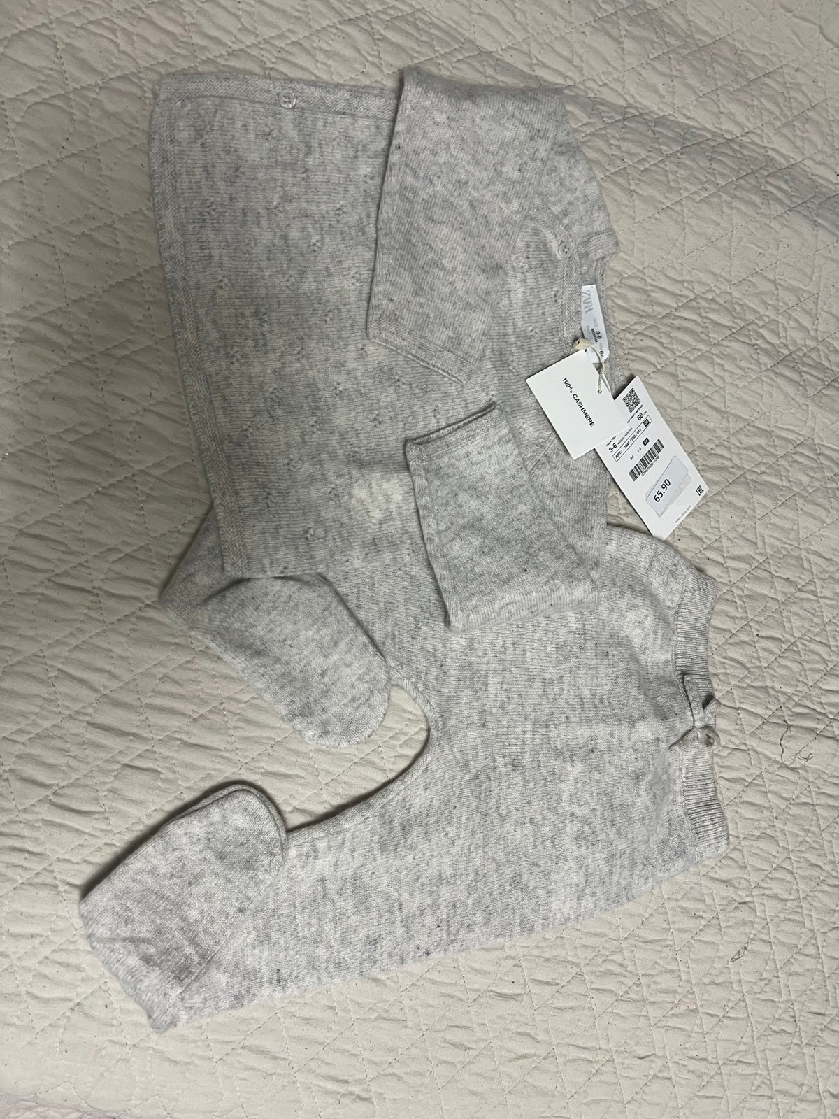 zara new cashmere set sz 3/6 m