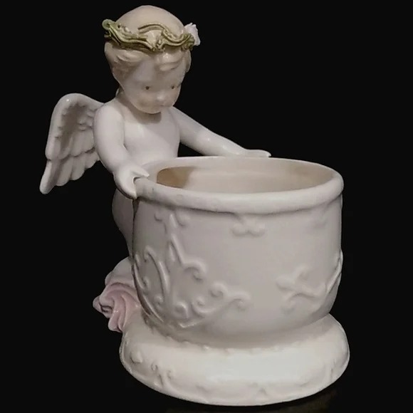 Cherub Planter Vintage