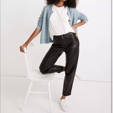 Madewell Vegan Leather Balloon Pants