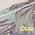 NWT Odd Future Hoodie Iridescent Black Purple Womens Medium