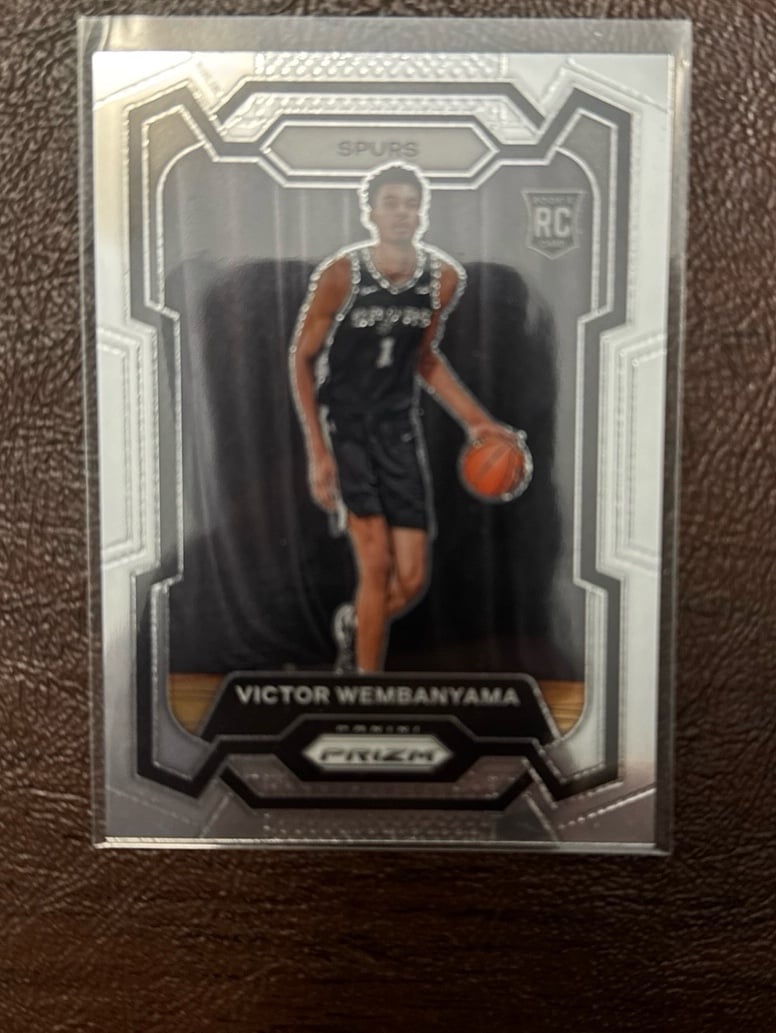 Victor Wembanyama Prizm Rookie Card