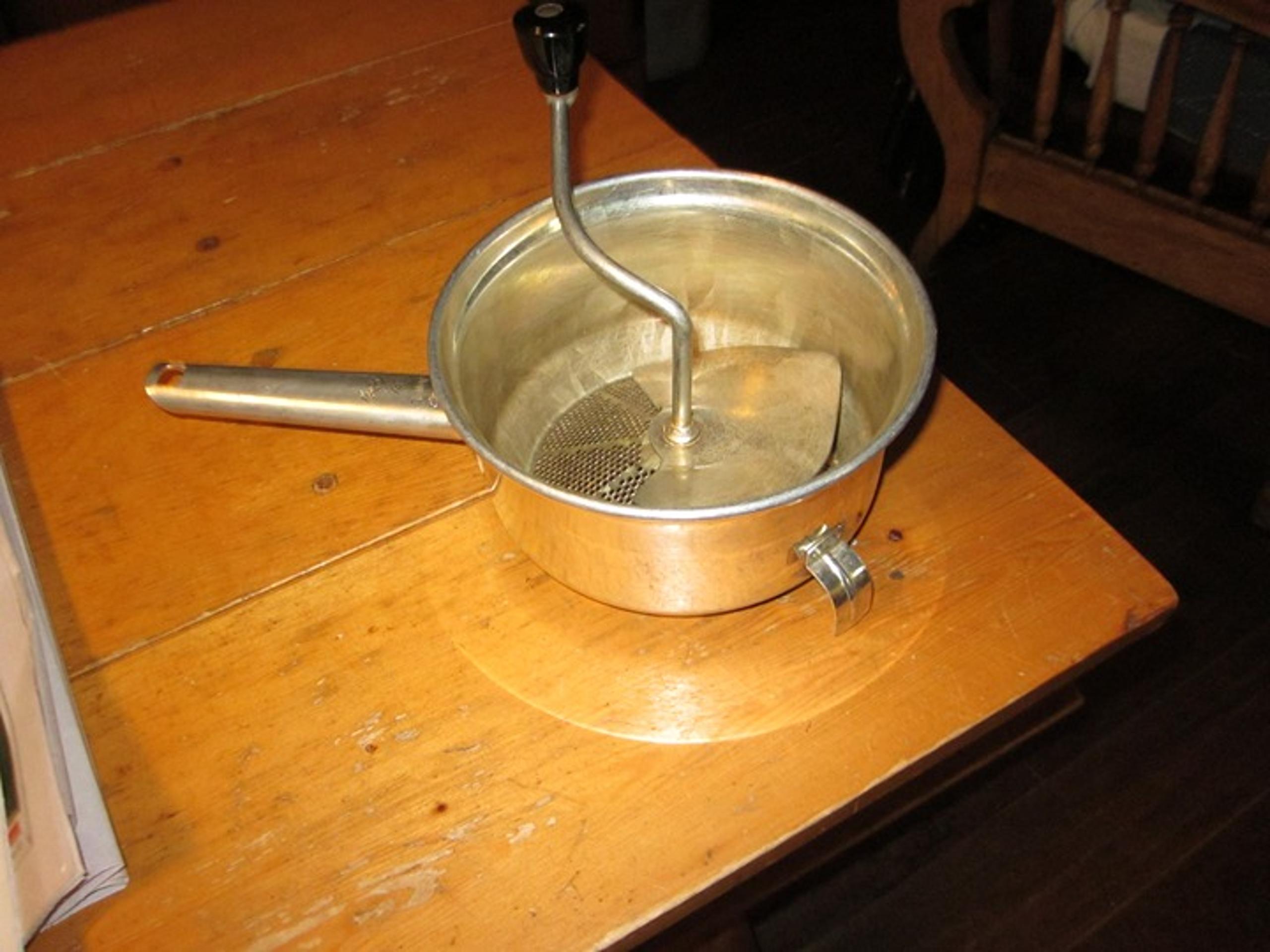 vtg Foley Stainless steel food mill greatest canning tool ever applesauce tomato