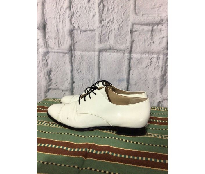 we take customers as our god Patent White Kors Michael Leather 8M Size Oxford Women we take customers as our god Patent White Kors Michael Leather 8M Size Oxford Women