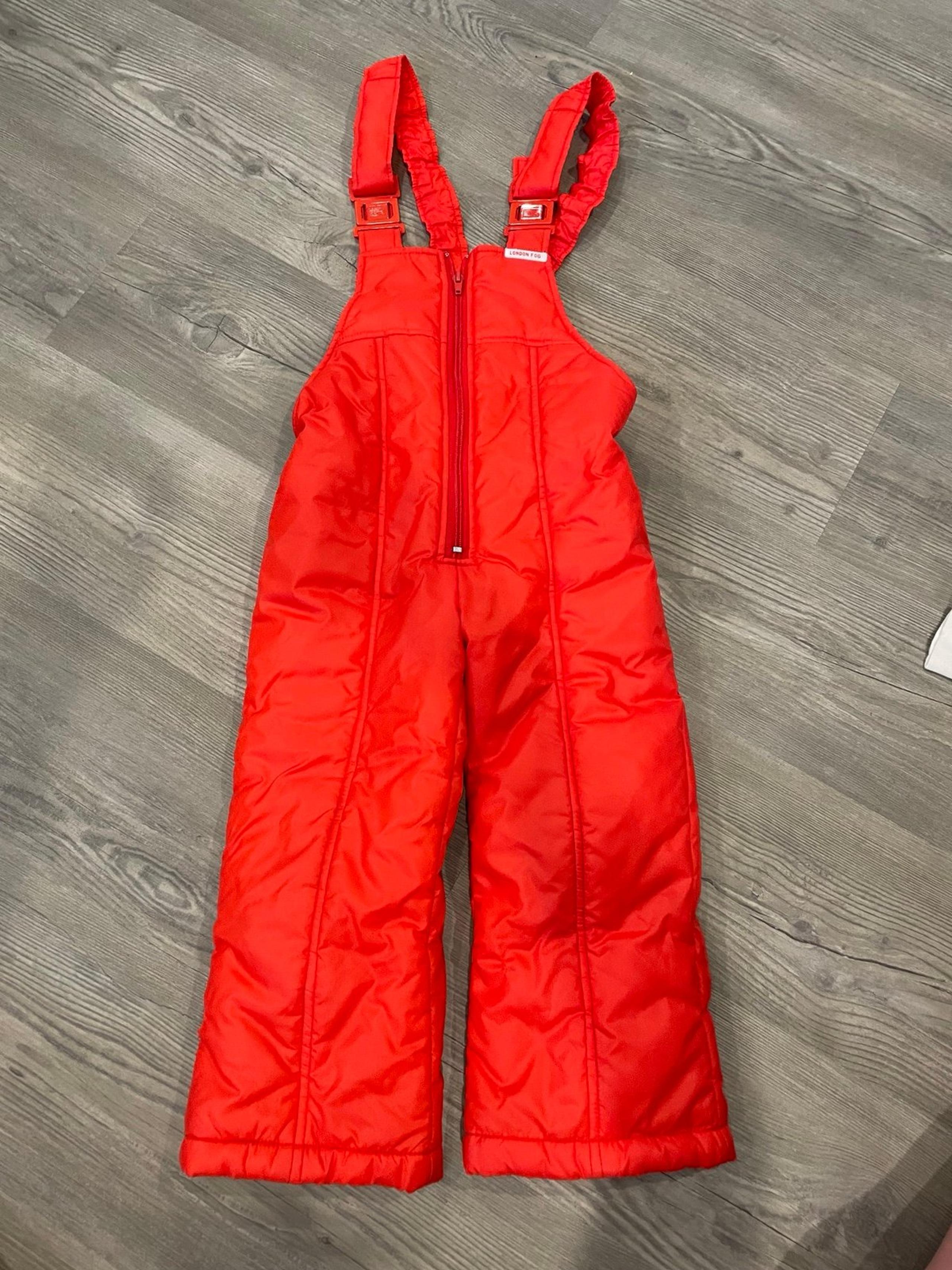 Kids London Fog snowbibs
