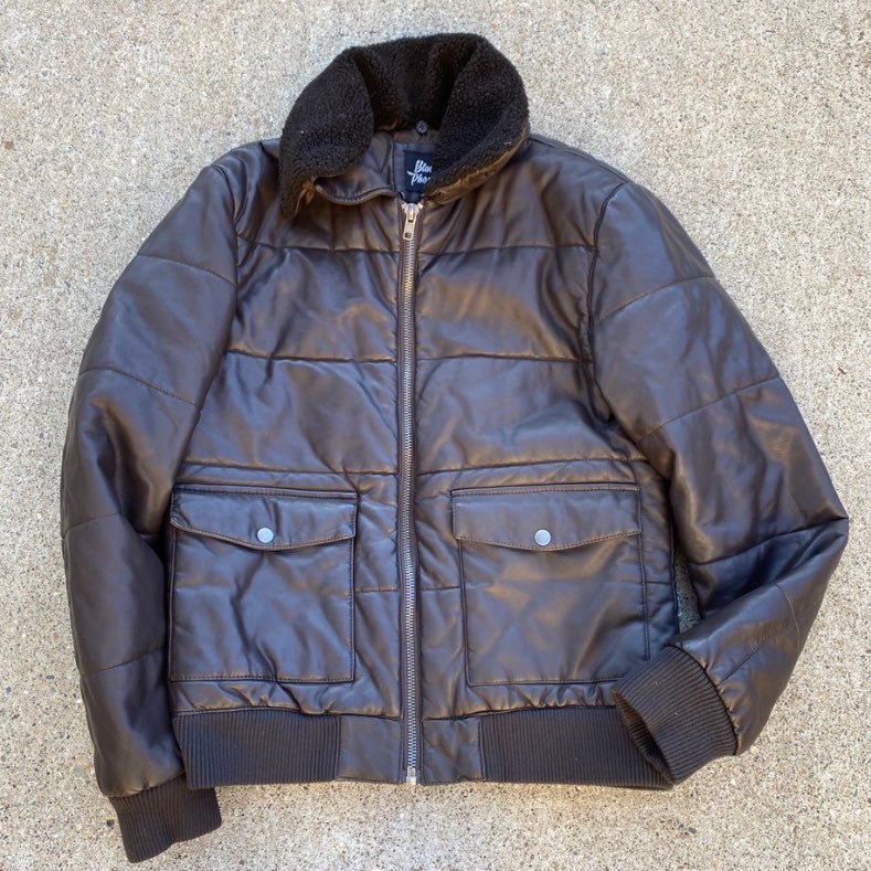 Leather Flight Jacket