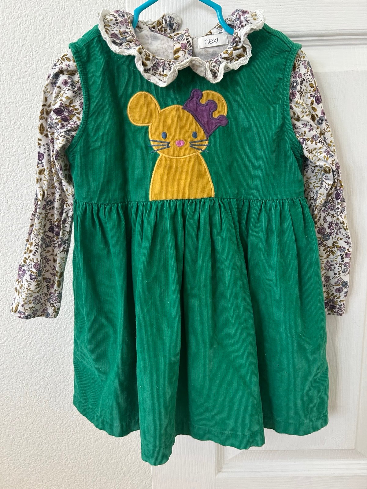 Kite mouse pinnie and next collar shirt