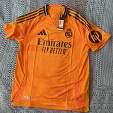 Authentic Real Madrid 2024 2025 away Size L Adidas shirt jersey soccer football