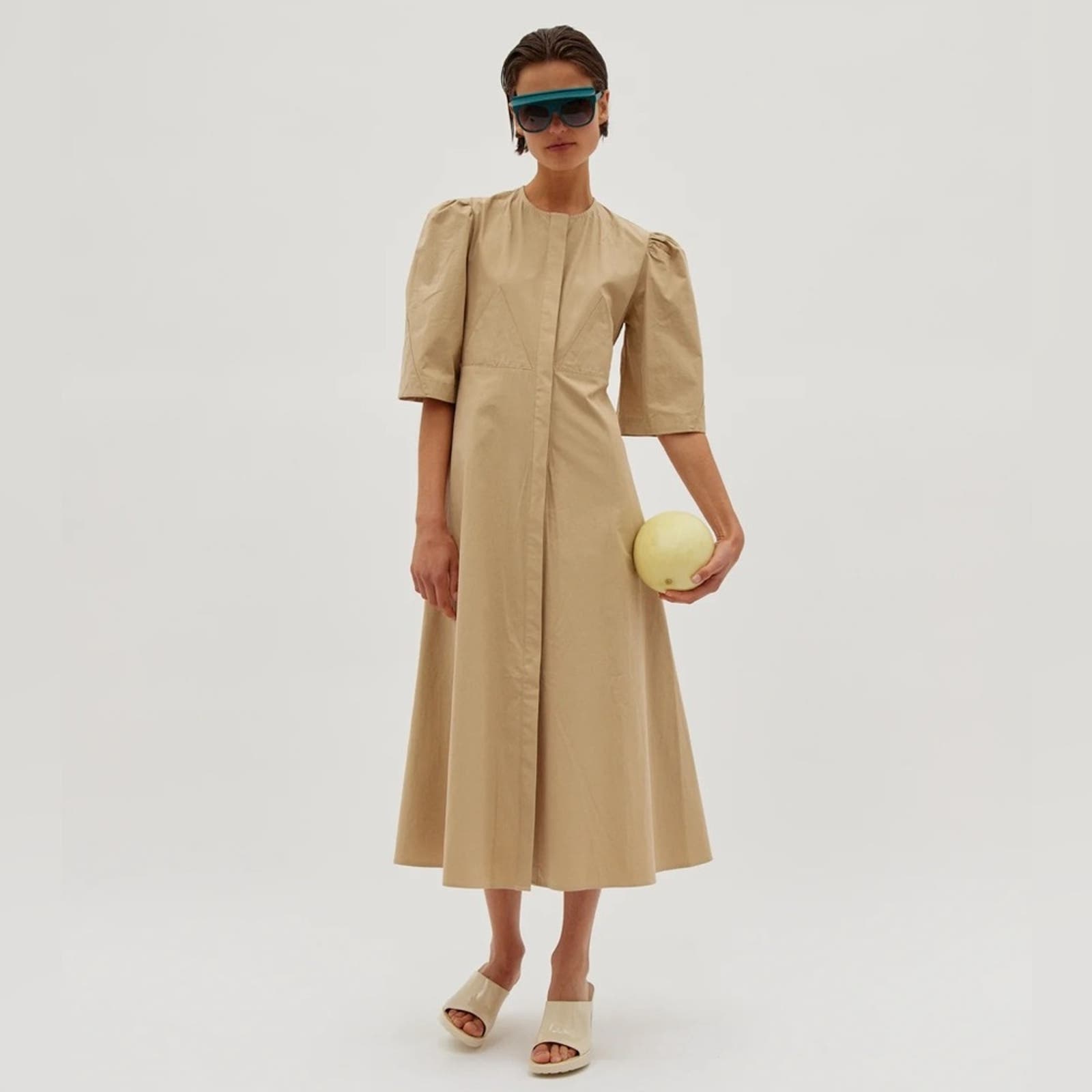 Luuda Tailored Cotton Summer Dress