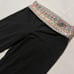 VS PINK Small Vintage Fold Over Yoga Pants 2013