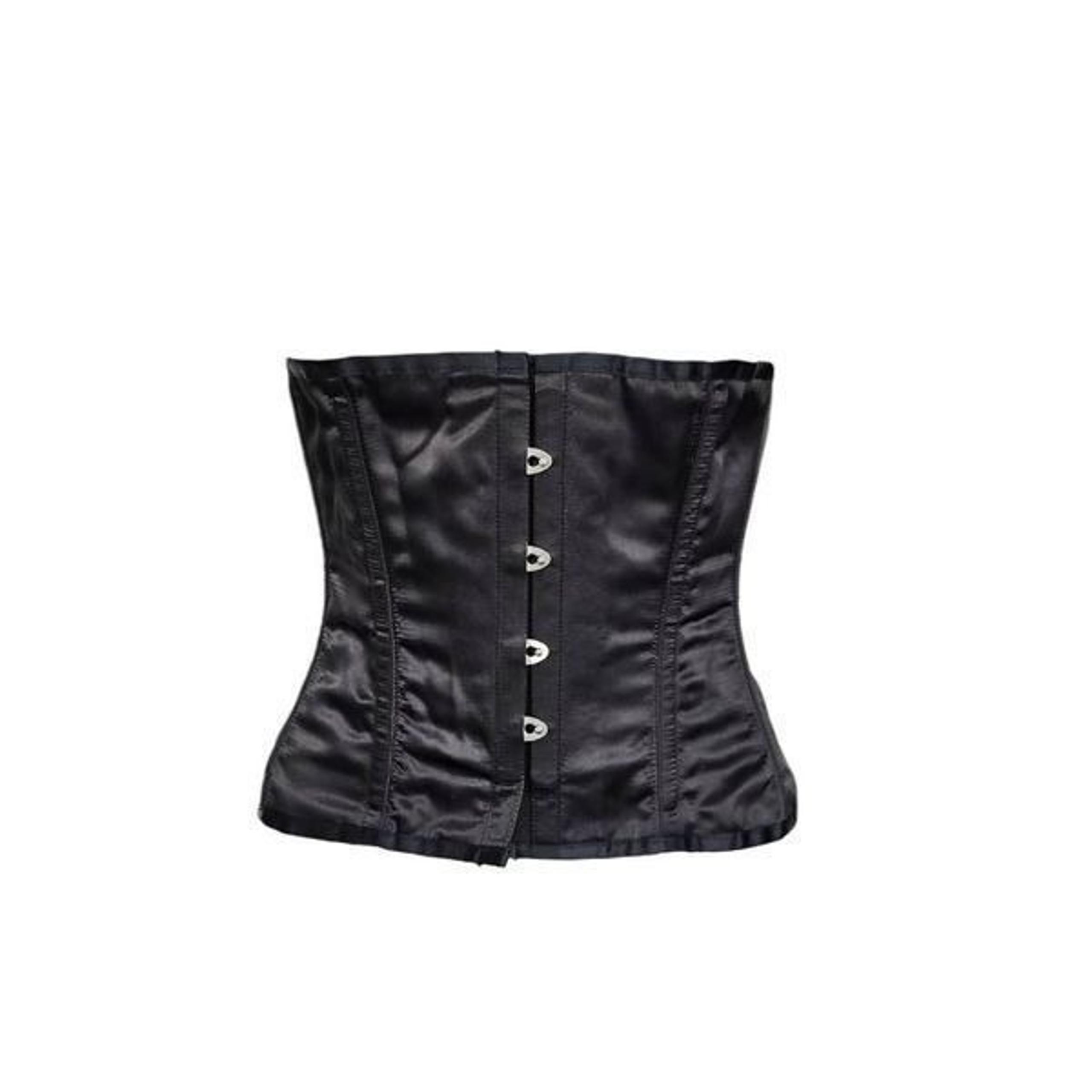 goth handmade underbust corset