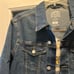Jeans Authentic Denim Jacket GOLDEN NUGGET Gold embroidered casino Size Small