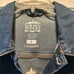 Jeans Authentic Denim Jacket GOLDEN NUGGET Gold embroidered casino Size Small