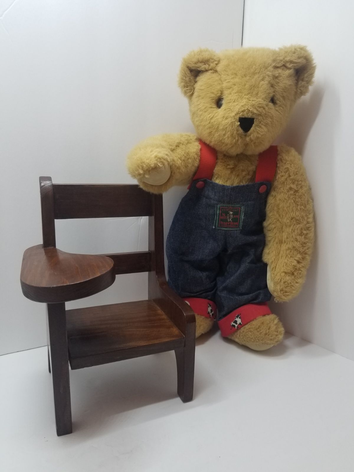 Vintage Vermont Teddy Bear 1992 Scholas