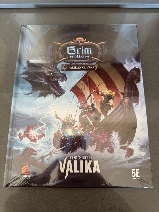 Grim Hollow Valkian Clans Set of 2 Books 5e Dungeons and Dragons