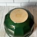 Emile Henry France for Williams Sonoma Set of 3 Ceramic Green Mixing Bowls