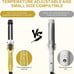 Mini Curling Iron 3 Temperature Settings 1 Inch Curling Iron Travel Size