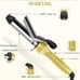 Mini Curling Iron 3 Temperature Settings 1 Inch Curling Iron Travel Size