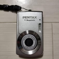 PENTAX Optio M30 with two batteries.