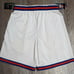 Nike Philadelphia 76ers Sixers Men M 34 Hardwood Classics White Swingman Shorts