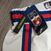 Nike Philadelphia 76ers Sixers Men M 34 Hardwood Classics White Swingman Shorts