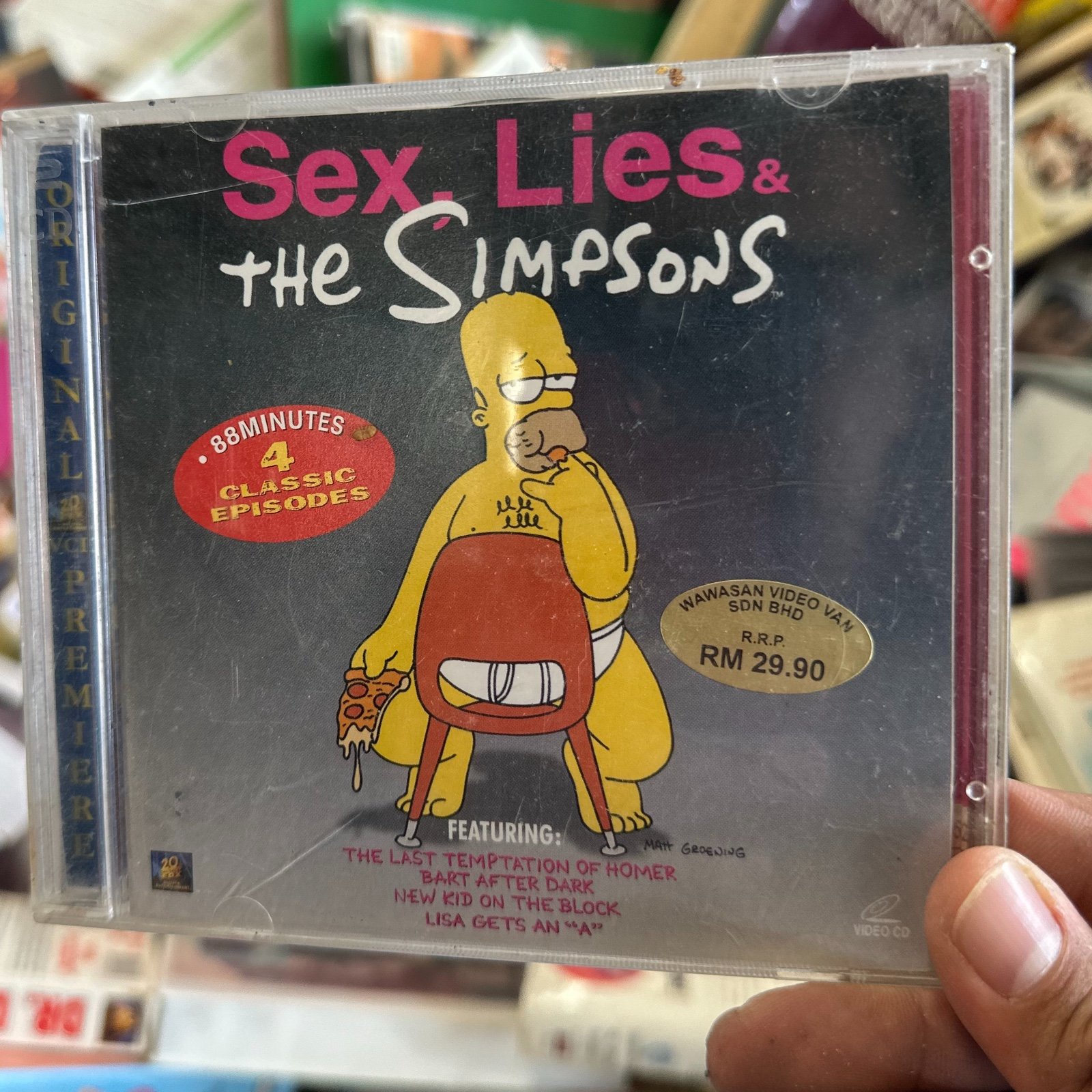 CD DVD RARE SIMPSONS EPISODES CIB