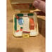 Polly Pocket MIDGE'S PLAY SCHOOL 1989 Yellow Square Compact BLUEBIRD 4 Case