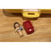 Polly Pocket MIDGE'S PLAY SCHOOL 1989 Yellow Square Compact BLUEBIRD 4 Case