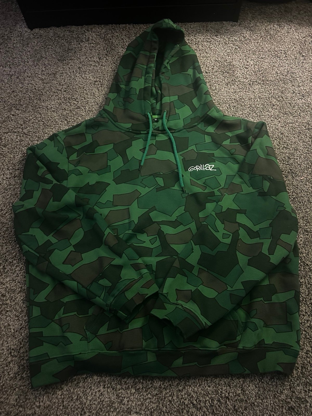 Gorillaz Camo Hoodie