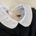 Karl Lagerfeld Collared Black Dress Size 6M