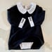 Karl Lagerfeld Collared Black Dress Size 6M