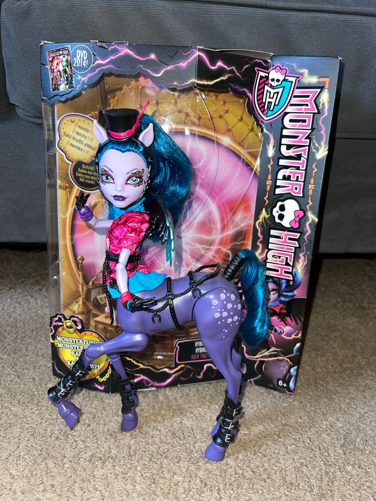 Avea Trotter Monster High Freaky Fusion With BOX