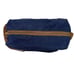 Blue Claw Co Duck Island Dopp Kit Toiletry Bag Navy Blue Canvas Full Grain Leath