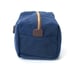 Blue Claw Co Duck Island Dopp Kit Toiletry Bag Navy Blue Canvas Full Grain Leath
