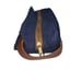Blue Claw Co Duck Island Dopp Kit Toiletry Bag Navy Blue Canvas Full Grain Leath