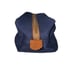 Blue Claw Co Duck Island Dopp Kit Toiletry Bag Navy Blue Canvas Full Grain Leath