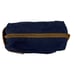 Blue Claw Co Duck Island Dopp Kit Toiletry Bag Navy Blue Canvas Full Grain Leath