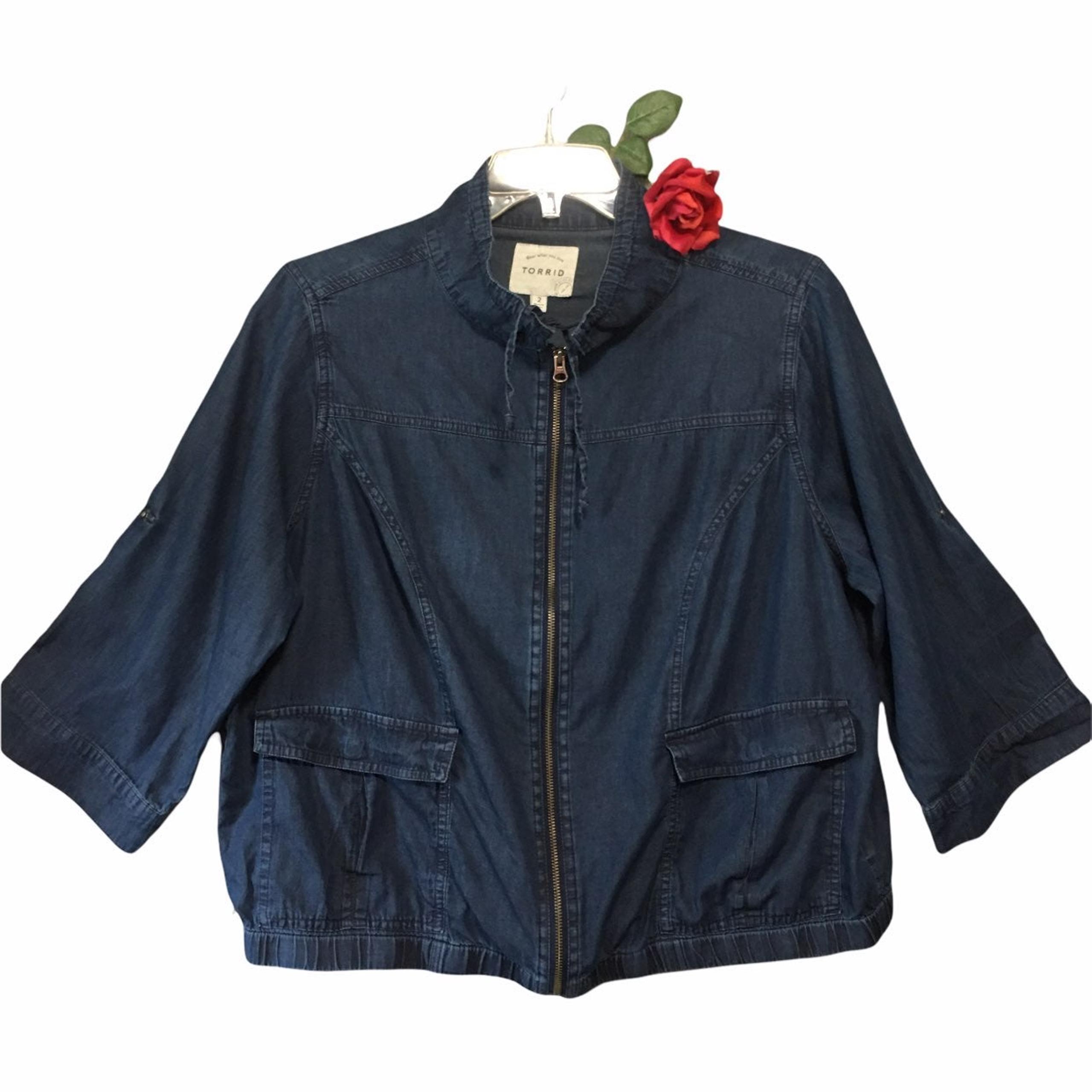 Jacket Torrid military bomber 2