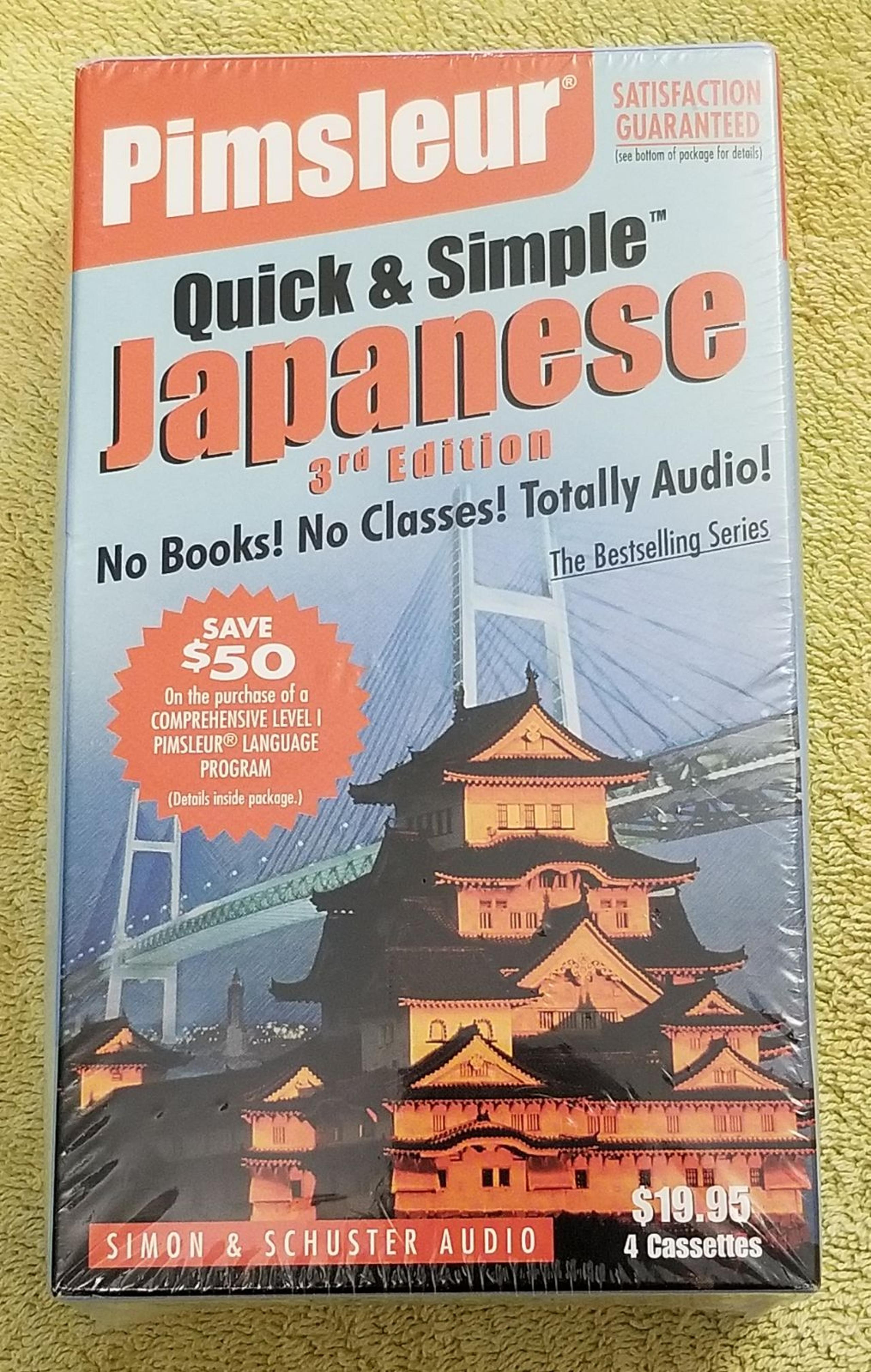 Pimsleur Quick & Simple Japanese 3rd Ed