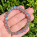 Labradorite 8MM Beads Handmade Stretch Bracelet Round Bead Healing Reiki Chakra