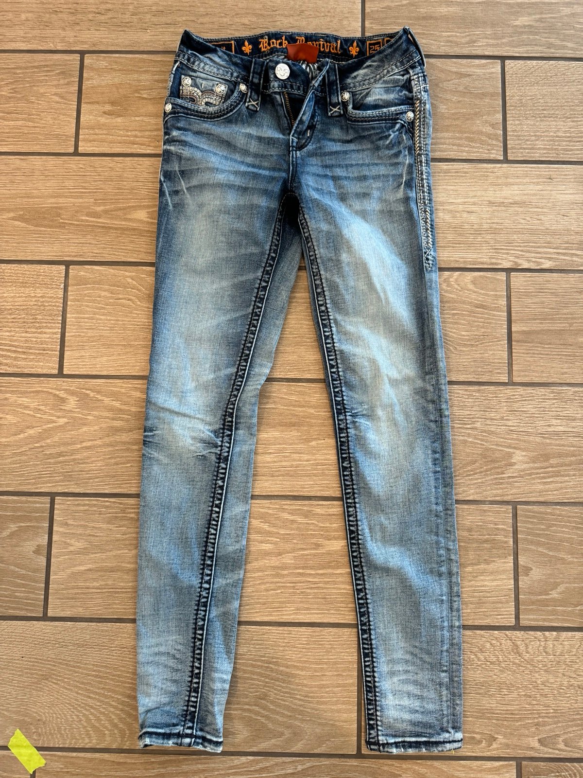 Rock Revival Cait Skinny Jean Size 25