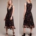 Anthropologie Floral Garden Stroll Midi Dress Size 10